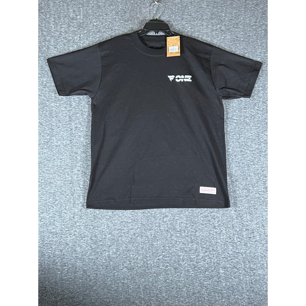 Mitchell and Ness Branded Fanatics One Heavyweight Heritage Tee Black L